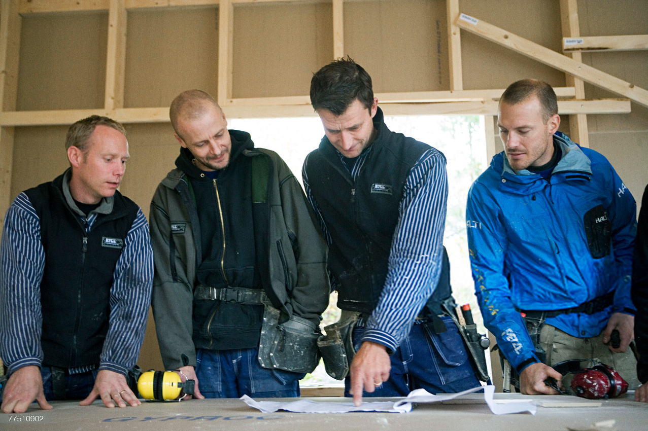 Testbillede: Håndværkere